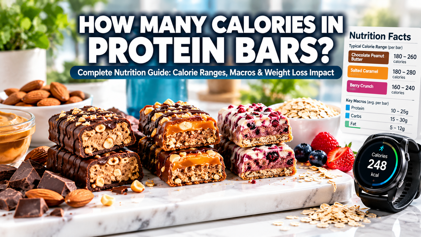 How Many Calories Are in Protein Bars