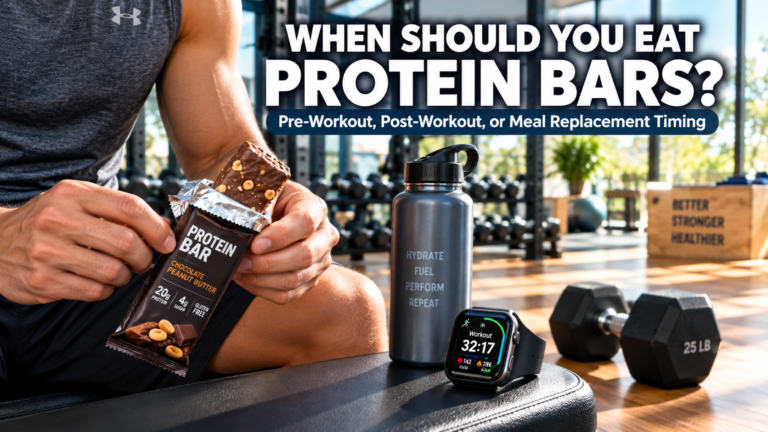 When Should Protein Bars Be Eaten