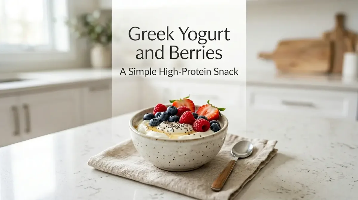 Greek yogurt vs protein bar